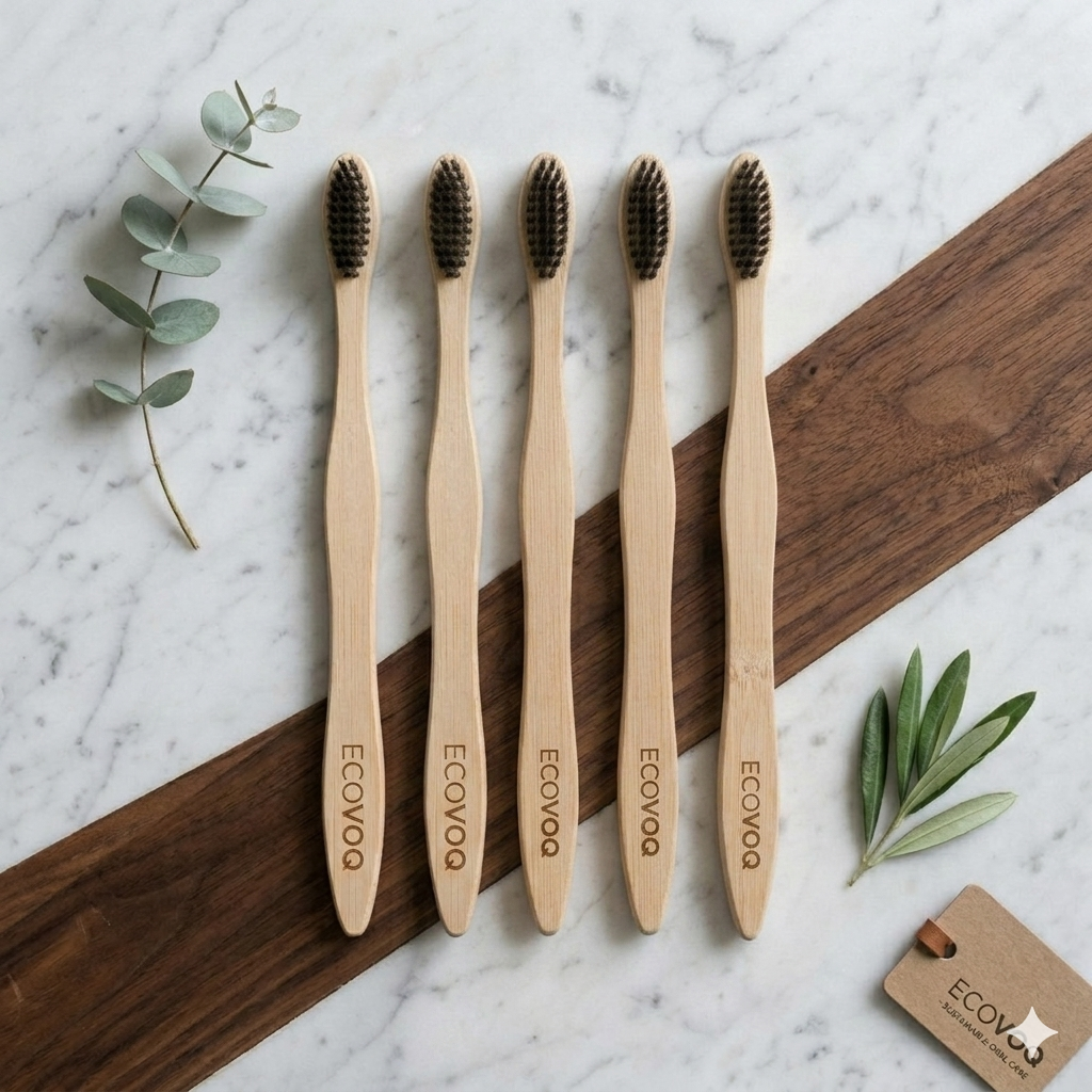 Bamboo Toothbrush (Pack of 5)